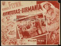 8r145 OBJECTIVE BURMA Mexican LC '45 Errol Flynn, William Prince, World War II!
