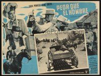 8r158 STATION WEST Mexican LC '48 Jane Greer, Dick Powell, Regis Toomey, Agnes Moorehead in wagon!
