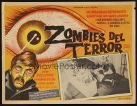 8r159 TEENAGE ZOMBIES Mexican LC '60 fiendish sadistic horror, Tinoco artwork!