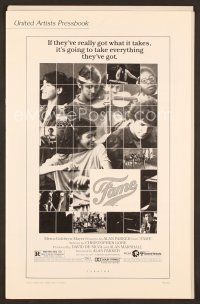 8r283 FAME pressbook '80 Alan Parker & Irene Cara at New York High School of Performing Arts!