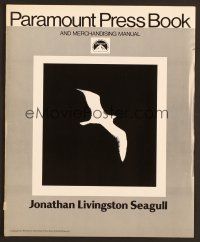 8r370 JONATHAN LIVINGSTON SEAGULL pressbook '73 great bird images, from Richard Bach's book!
