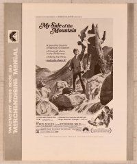 8r438 MY SIDE OF THE MOUNTAIN pressbook '68 a boy who dreams of leaving civilization to do his thing