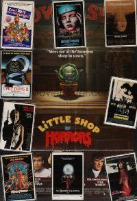 8s006 LOT OF 33 FOLDED ONE-SHEETS lot '75 - '90 Little Shop of Horrors, Altered States + more!