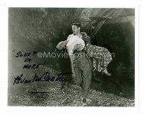 8s073 KEVIN MCCARTHY signed 8x10 REPRO still '80s with Wynter from Invasion of the Body Snatchers!