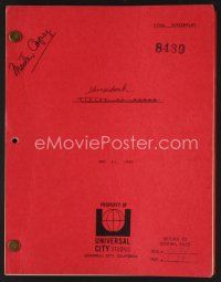 8s227 SHENANDOAH revised final draft script May 21, 1964, James Lee Barrett, Fields of Honor!