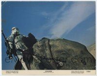 8t672 STAR WARS color 11x14 '77 George Lucas, close up of Storm Trooper riding on creature!