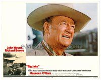 8t196 BIG JAKE LC #1 '71 best close up of John Wayne wearing cowboy hat!