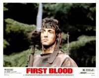 8t320 FIRST BLOOD LC #3 '82 close up of Sylvester Stallone as John Rambo!