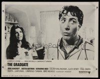 8t353 GRADUATE int'l LC #8 '68 wet Dustin Hoffman tries to tell Katharine Ross about her mother!