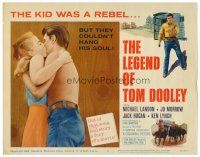 8t076 LEGEND OF TOM DOOLEY TC '59 Michael Landon was a rebel, but they couldn't hang his soul!