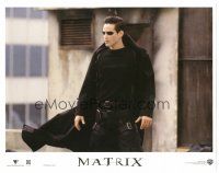 8t489 MATRIX LC '99 best full-length close up of Keanu Reeves as Neo wearing sunglasses!