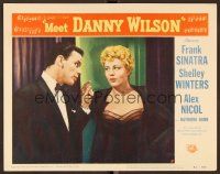 8t490 MEET DANNY WILSON LC #5 '51 Frank Sinatra in tuxedo with sexy Shelley Winters!