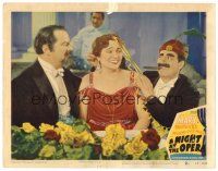 8t515 NIGHT AT THE OPERA LC #2 R48 Groucho Marx & Ruman vie for Margaret Dumont's affections!