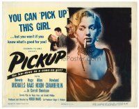 8t087 PICKUP TC '51 one of the very best bad girl images, sexy smoking Beverly Michaels!