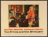 8t564 PRINCE & THE SHOWGIRL LC #5 '57 sexy Marilyn Monroe pours refreshment for Laurence Olivier!