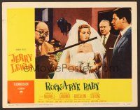 8t602 ROCK-A-BYE BABY LC #7 '58 Jerry Lewis with bride in a true shotgun wedding!