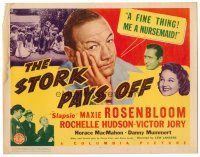 8t117 STORK PAYS OFF TC '41 Slapsie Maxie Rosenbloom & pretty Rochelle Hudson, make the mob sob!