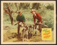 8t747 TWILIGHT IN THE SIERRAS LC #4 '50 Roy Rogers uses dogs to hunt down bad guys!