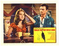 8t760 WALK ON THE WILD SIDE LC '62 Laurence Harvey stares at pretty young Jane Fonda!