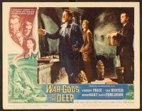 8t764 WAR-GODS OF THE DEEP LC #8 '65 Tab Hunter & David Tomlinson stare at Vincent Price!