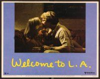 8t766 WELCOME TO L.A. LC #4 '77 Sally Kellerman in passionate kiss with Harvey Keitel, Alan Rudolph