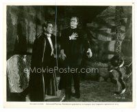 8w080 ABBOTT & COSTELLO MEET FRANKENSTEIN 8x10 still '48 Bela Lugosi as Dracula & Glenn Strange!