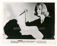 8w356 HOMICIDAL 8x10 still '61 William Castle, psychotic female killer about to stab someone!
