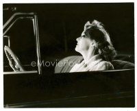 8w394 IN THIS OUR LIFE 7.5x8.5 still '42 great close up of Bette Davis in convertible by Bert Six!