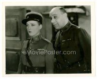 8w482 MARIANNE 8x10 still '29 General Robert Edeson looks at Marion Davies in uniform!