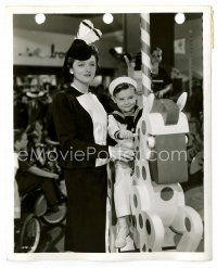 8w608 SHADOW OF THE THIN MAN 8x9 key book still '41 Myrna Loy with Dickie Hall on carousel!