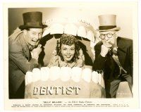 8w618 SILLY BILLIES 8x10 still '36 Wheeler & Woolsey with Dorothy Lee in giant mouth!