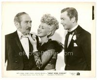 8w659 SWEET ROSIE O'GRADY 8x10 still '43 Betty Grable between Robert Young & Adolphe Menjou!