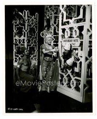 8w681 THREE FOR THE SHOW 8x10 still '54 wacky image of harem queen Betty Grable & three slaves!