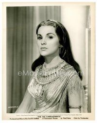 8x080 DEBRA PAGET 8x10 still '56 close up in costume as Lilia from The Ten Commandments!