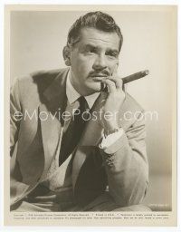 8x140 ERNIE KOVACS 8x10.25 still '60 close up wearing suit & tie with cigar in his hand!