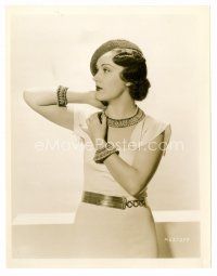 8x148 FAY WRAY 8x10 still '34 wonderful portrait of the beautiful star in cool Mexican jewelry!