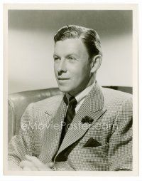 8x170 GEORGE MURPHY 8x10 still '30s close up wearing cool suit & tie seated in chair!