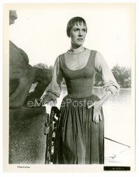 8x282 JULIE ANDREWS 8x10 still '65 close up soaking wet by lake from The Sound of Music!