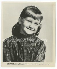 8x292 KAREN DOTRICE 8x10 still '64 smiling close up of the cute child actress from Mary Poppins!