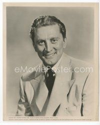 8x310 KIRK DOUGLAS 8x10 still '53 great close up smiling portrait wearing a suit and tie!