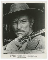 8x324 LEE VAN CLEEF 8x10 still '68 close up with gun from The Good, The Bad and The Ugly!
