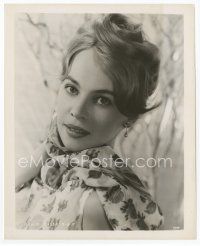 8x329 LESLIE CARON 8.25x10 still '64 head & shoulders close up of the beautiful actress!