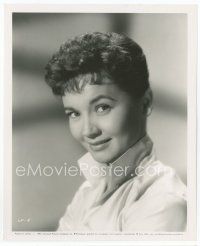 8x335 LILO PULVER 8.25x10 still '57 head & shoulders smiling portrait with her collar popped!
