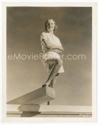 8x352 MADGE EVANS 8x10 still '20s full-length portrait of the pretty actress with her arms crossed!