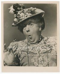 8x365 MARGARET RUTHERFORD 8x10 still '60s head & shoulders close up looking surprised!