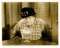 8x370 MARIE DRESSLER 7.75x9.75 still '30 close up looking upset at table from Anna Christie!