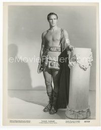 8x381 MARLON BRANDO 8x10 still '53 barechested in costume as Mark Antony from Julius Caesar!
