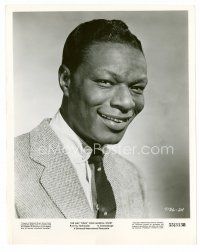 8x407 NAT KING COLE 8x10 still '55 great smiling portrait from The Nat King Cole Musical Story!