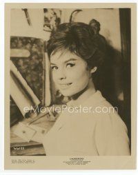 8x418 PASCALE PETIT 8x10.25 still '59 portrait of the pretty French actress from 3 Murderesses!
