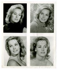 8x438 PEGGY WARD 8x10 still '60s four images of the pretty blonde in different outfits & poses!